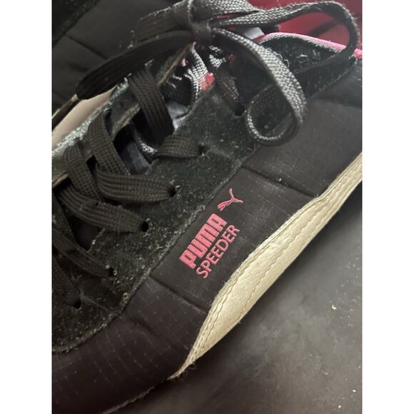 Puma Speeder Women’s Sneakers - Black & Pink - Picture 7 of 11